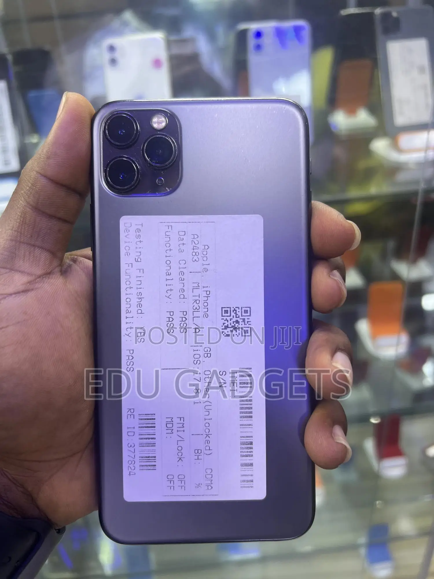 Apple iPhone 11 Pro Max 64 GB Black
