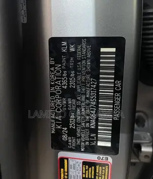 New Kia K5 GT DCT FWD 2025 Gray