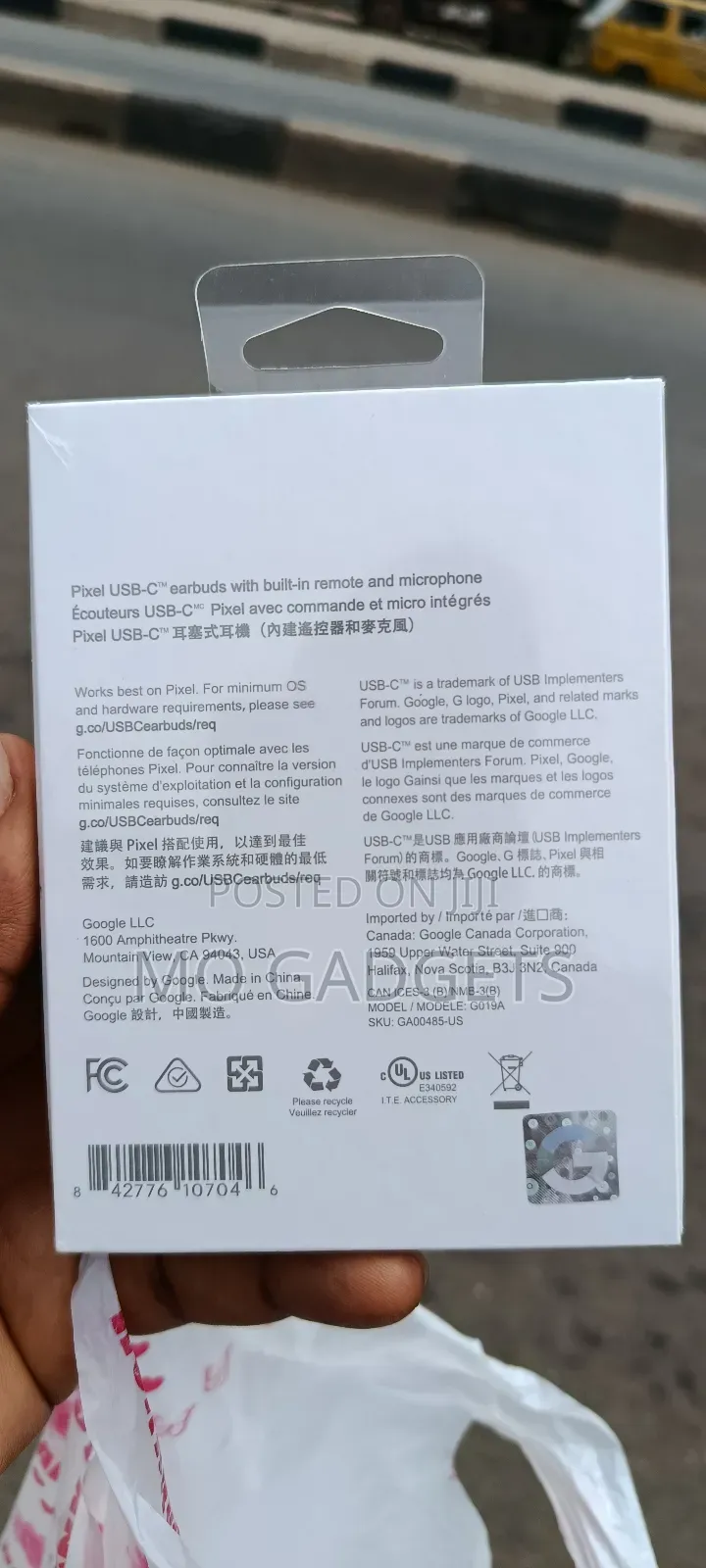 Google Pixel Type C Ear Phone / Earpiece