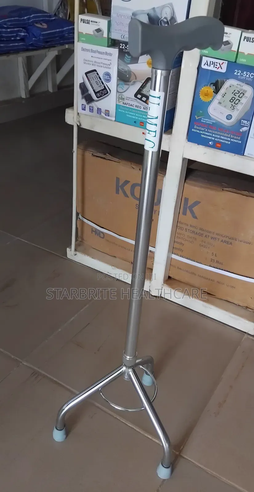Walking Aid - Tripod Walking Stick