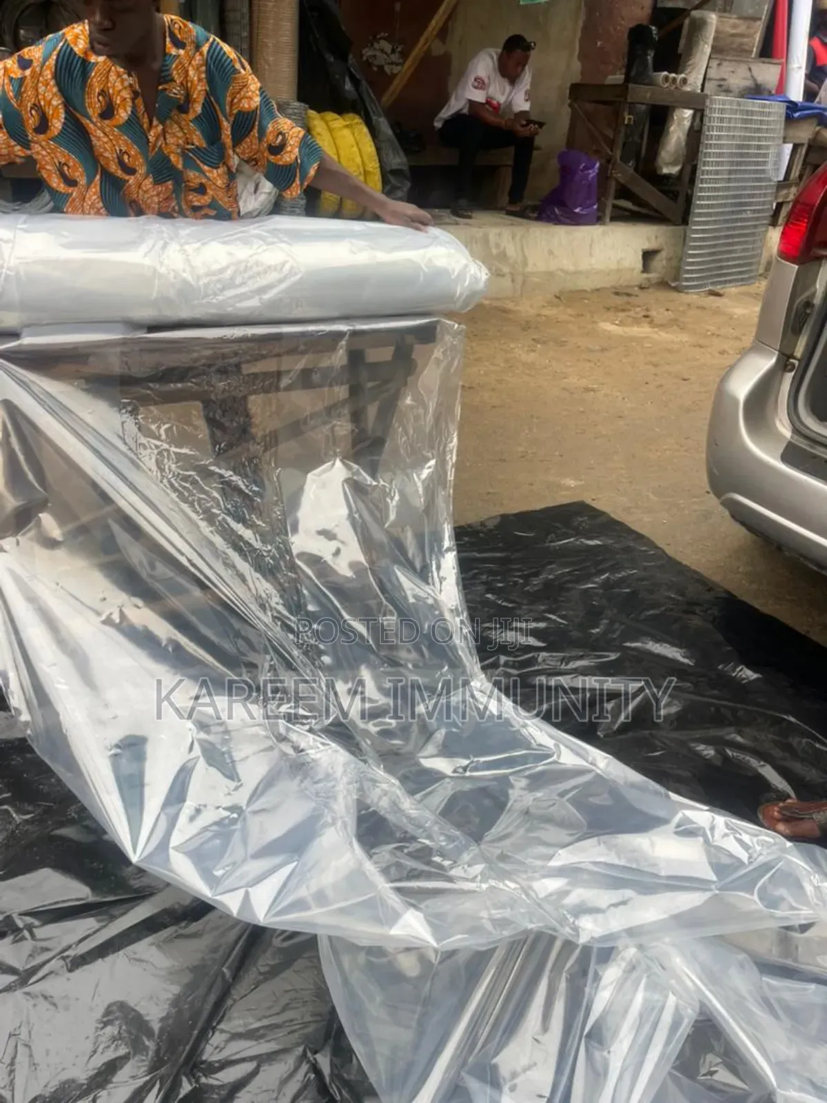 Dpm White Polythene Thick And Durable Nylon For Construction