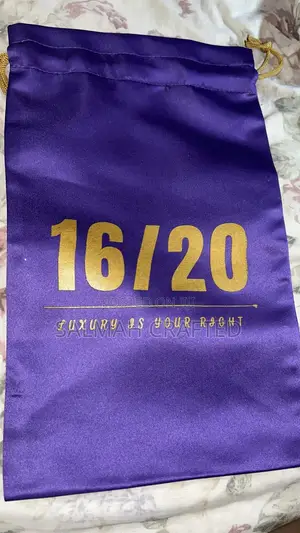 Drawstring Pouch for Packaging Wigs