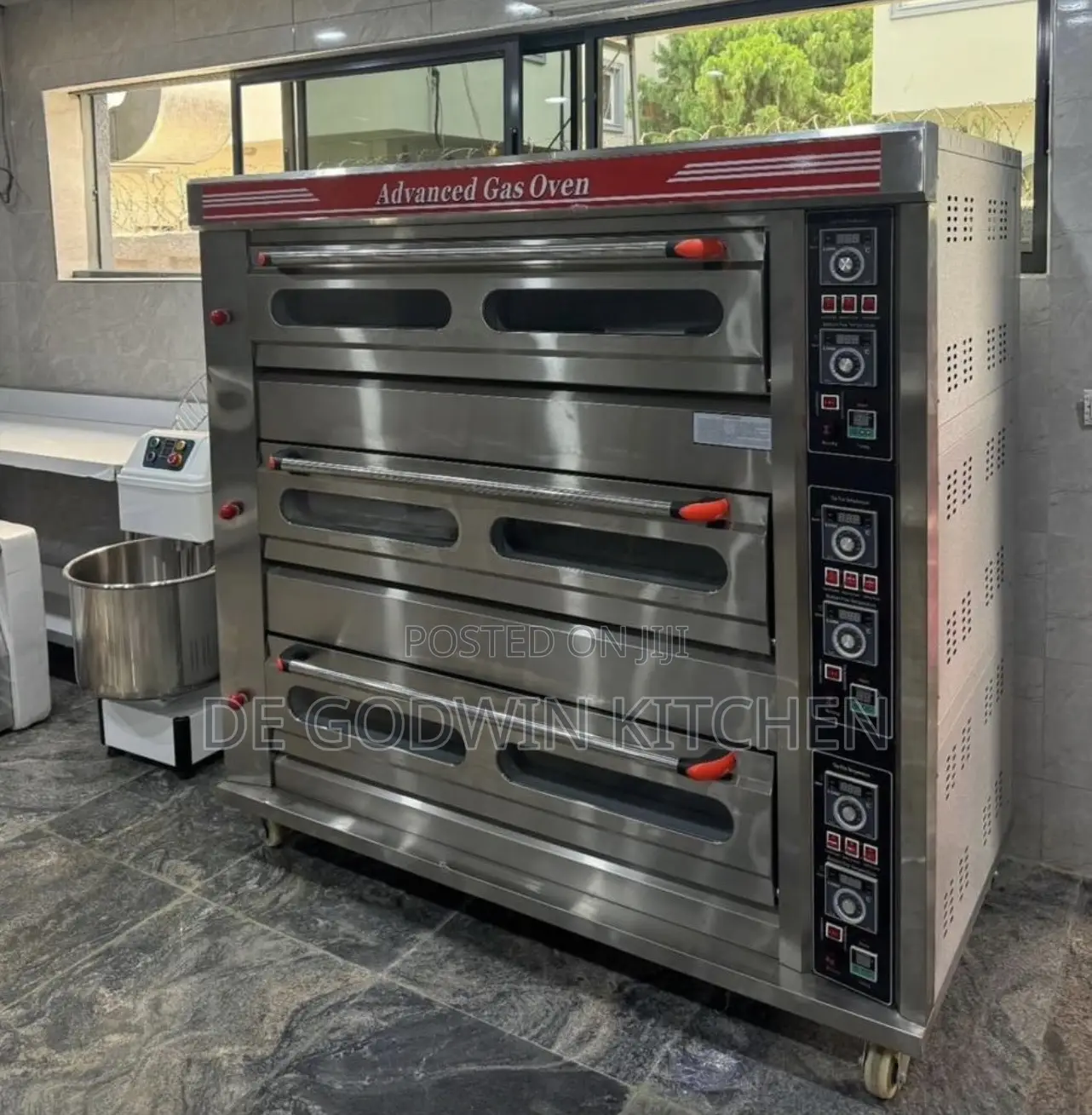 Nine Trays Gas Oven 3deck
