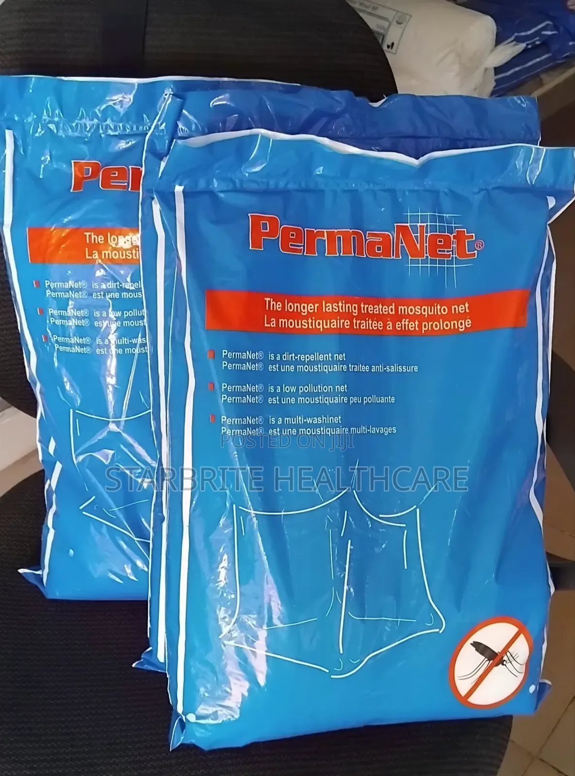 Treated Mosquito Net - White Soft