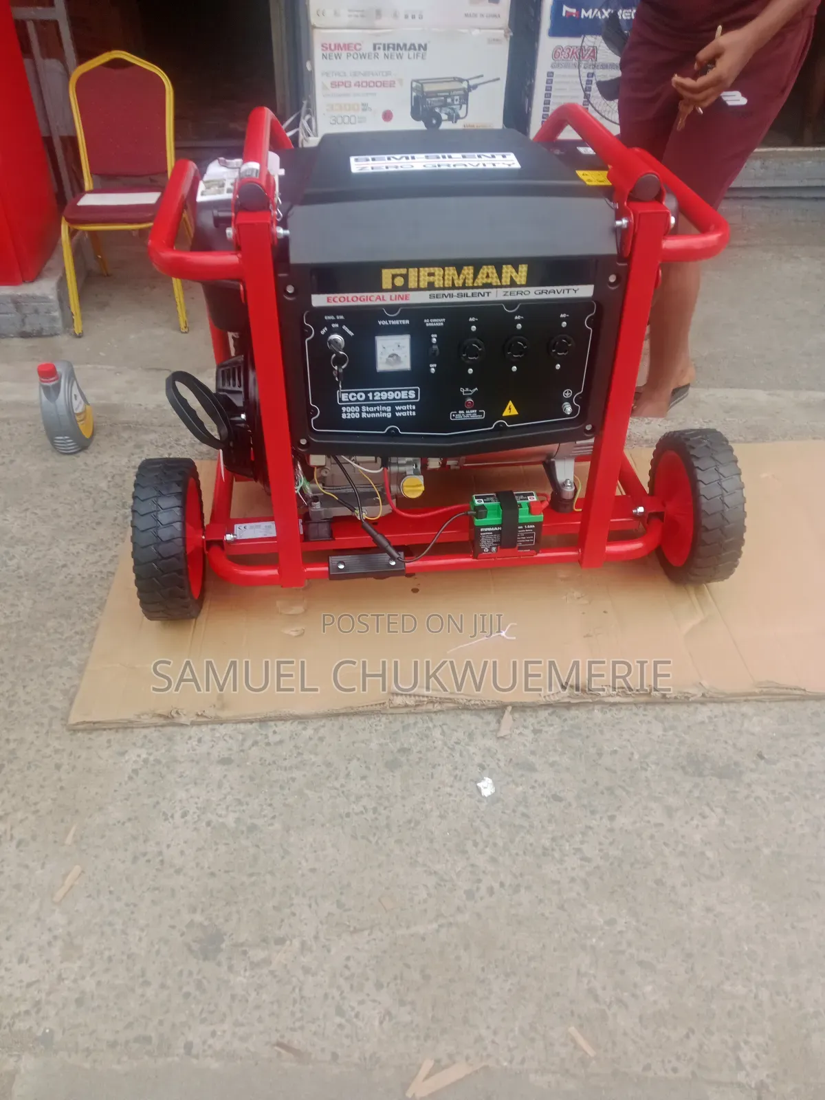 Firman Generator Eco12990e2 9kva Copper Coil