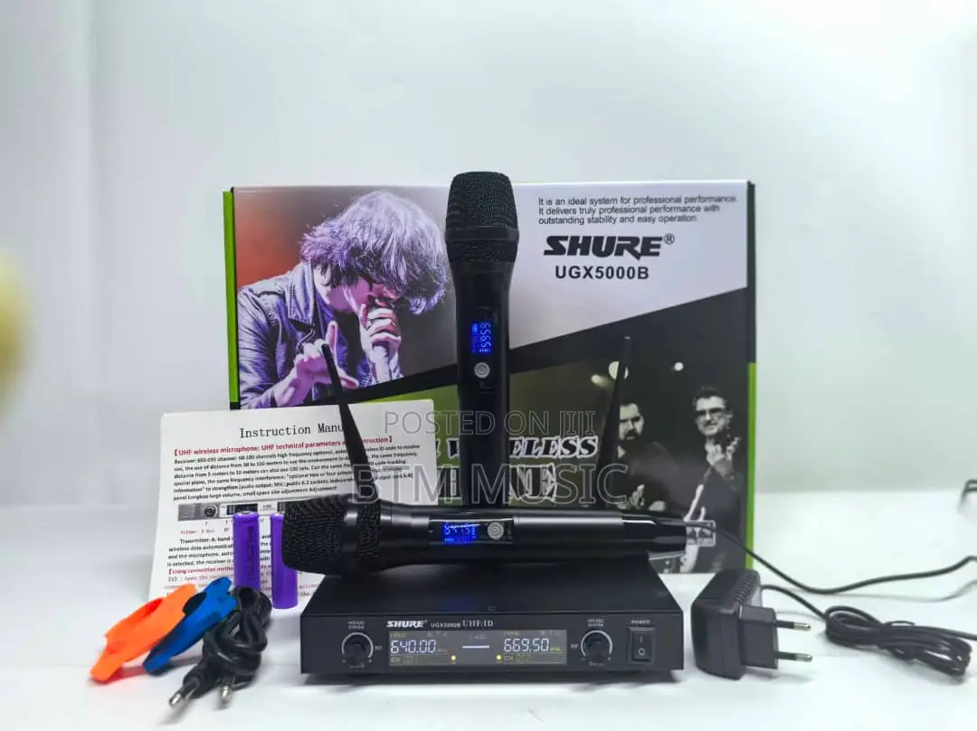 Ugx 5000 Rechargeable Wireless Microphone