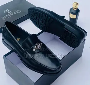 Leather Classic Black Luxury Shoe