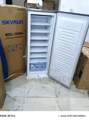 Skyrun 185l Upright Deep Freezer – Durable Design