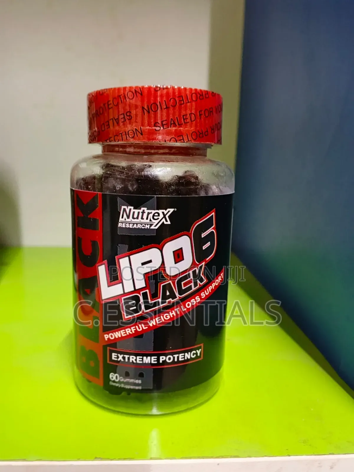 Nutrex Lipo 6 Black Pill for Weight Loss