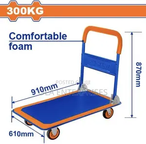 Foldable Platform Hand Trolley (300 Kg Capacity)