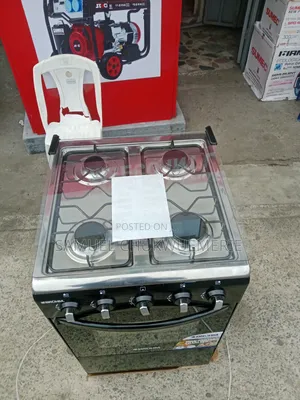 Bruhm Gas Cooker 50x50 4burner 1year Warranty