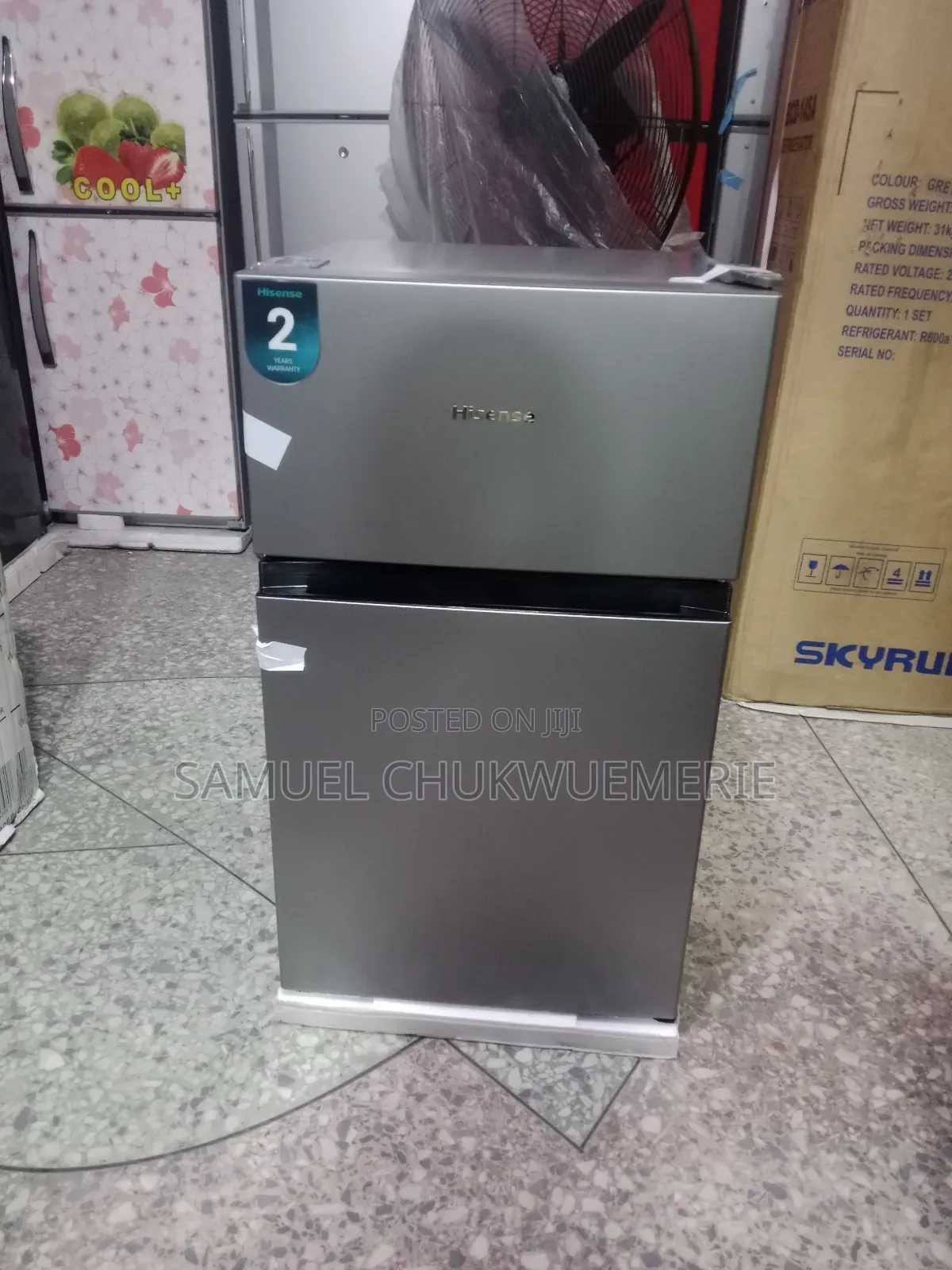 Hisense Table Top Refrigerator Low Voltage 2years Warranty
