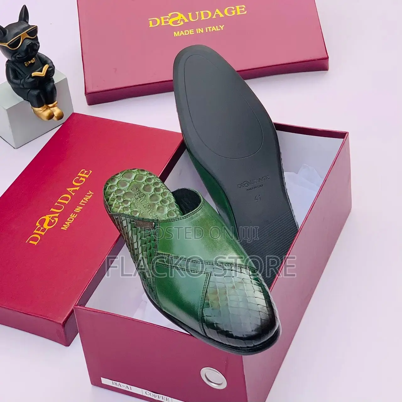Original Desaudage Leather Mules