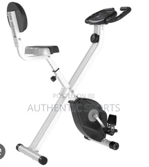 Foldable Exercise X-bike With Lcd Counter