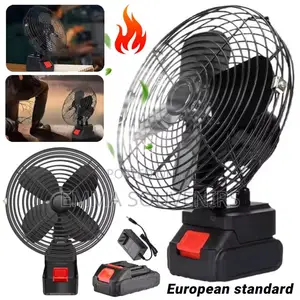 High Power Electric Fan Rechargeable Portable Camping Fan 2 Speed