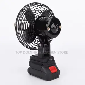High Power Electric Fan Rechargeable Portable Camping Fan 2 Speed