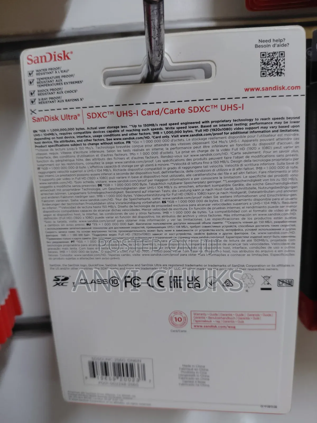 Sandisk Ultra Sd Card 256gb