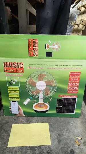 High Quality Solar Fan,2 Bulbs/Digital Display