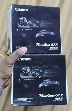 Brand New Canon Powershoot G7 X Mark Iii Digital Camera