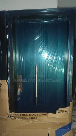 Black Steel Door