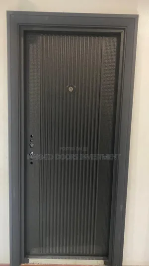 Black Steel Door