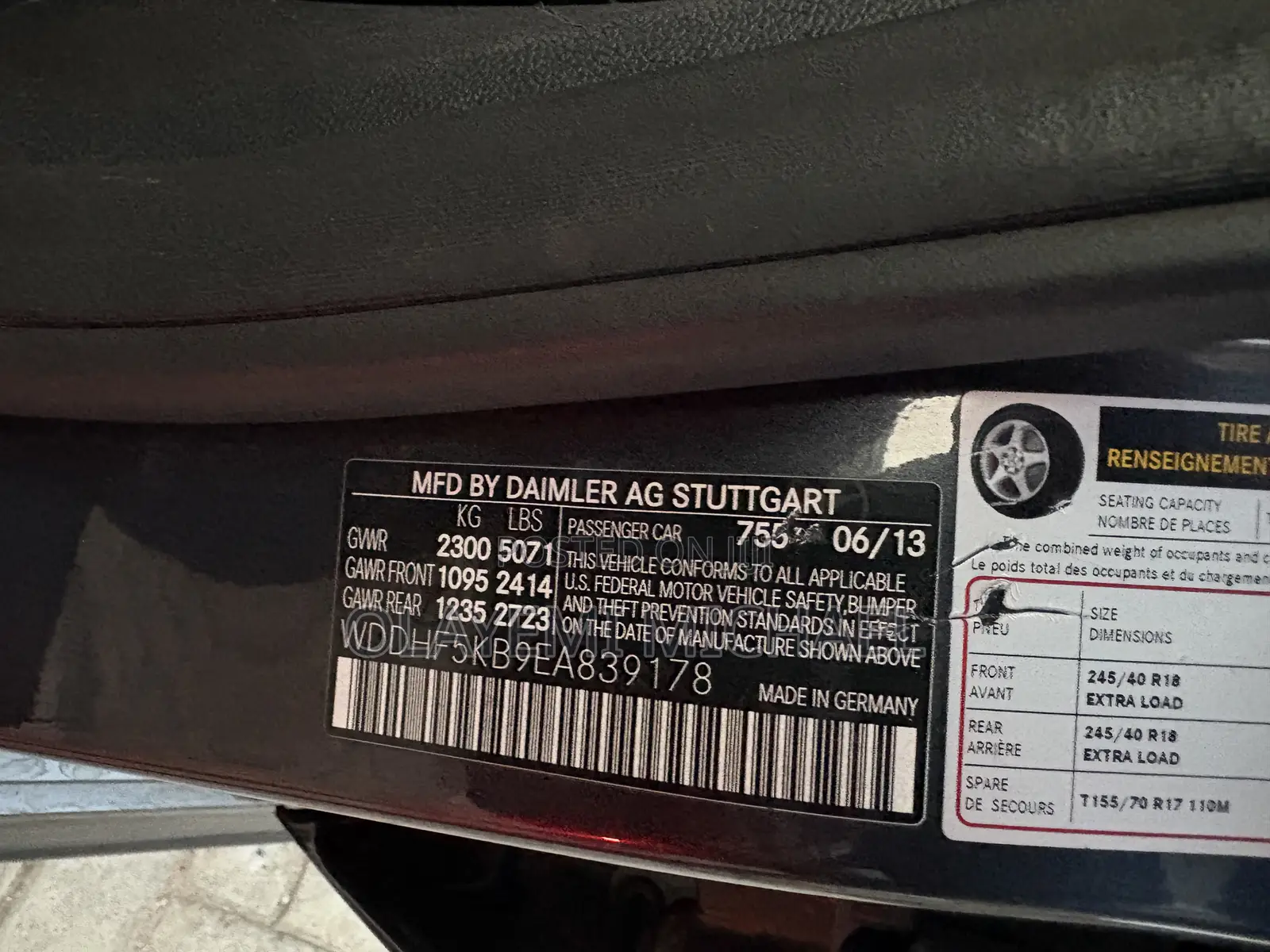 Mercedes-Benz E350 Base 4dr Sedan RWD (3.5L 6cyl 7A) 2013 Gray