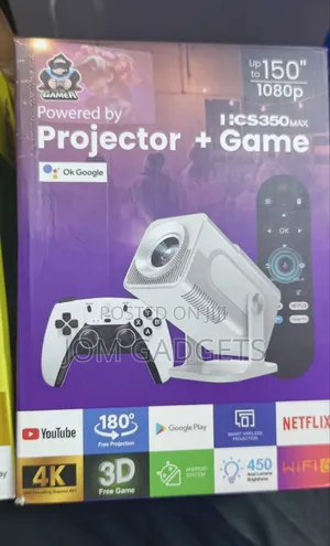 S40 Max 2-in-1 Smart Projector and Gaming Console.