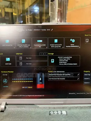 Laptop Asus ROG Strix G16 G614 16GB Intel Core i7 SSD 1T