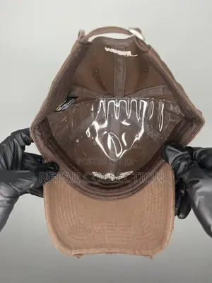 Designer Face Cap - Chocolate Brown