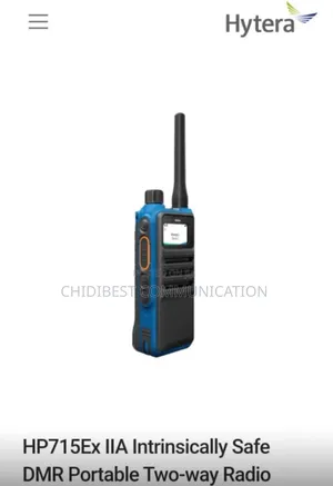 Hp715x Lla Intrinsically Safe Hytera Radio