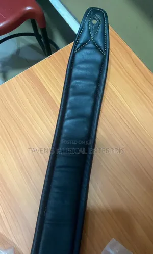 Padded Leather Guitar Strap