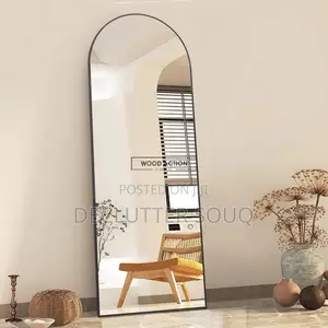 2 by 6 Full Length Black Frame Mirror