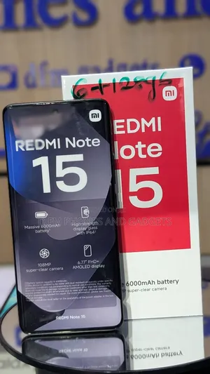 New Xiaomi Redmi Note 15 128 GB Blue