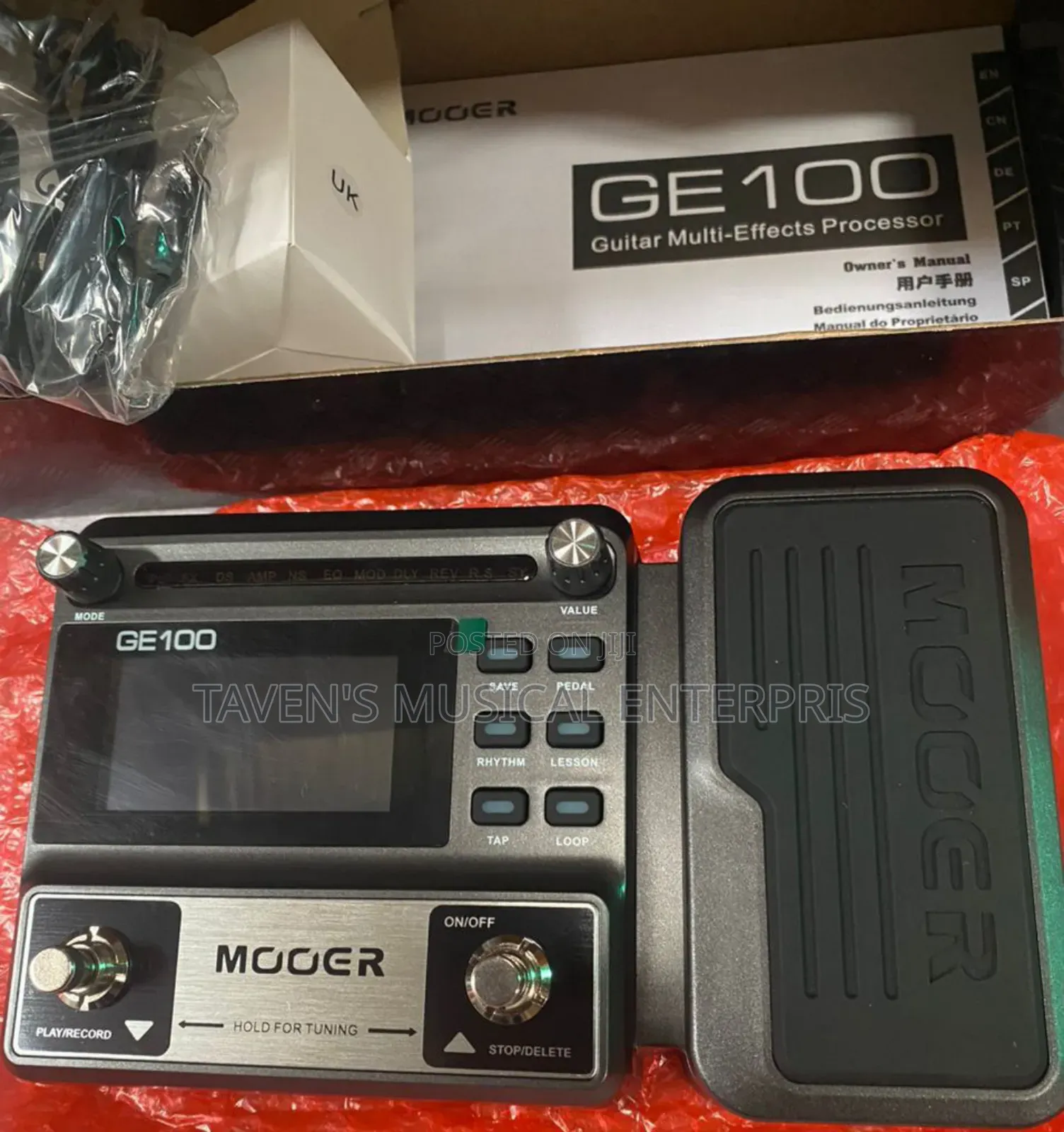 Ge100 Guitar Multi-Effects Processor