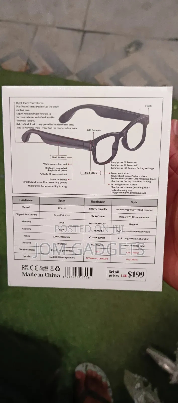 Aimb-G1 Ai Smart Glasses