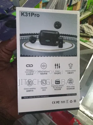  Pro Lavalier Wireless Microphone Noise Cancellation Long Batter