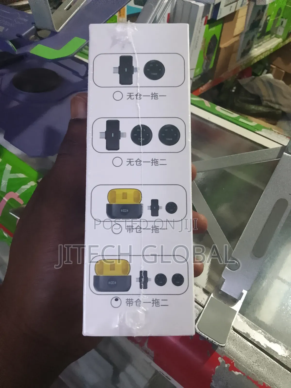  Pro Lavalier Wireless Microphone Noise Cancellation Long Batter