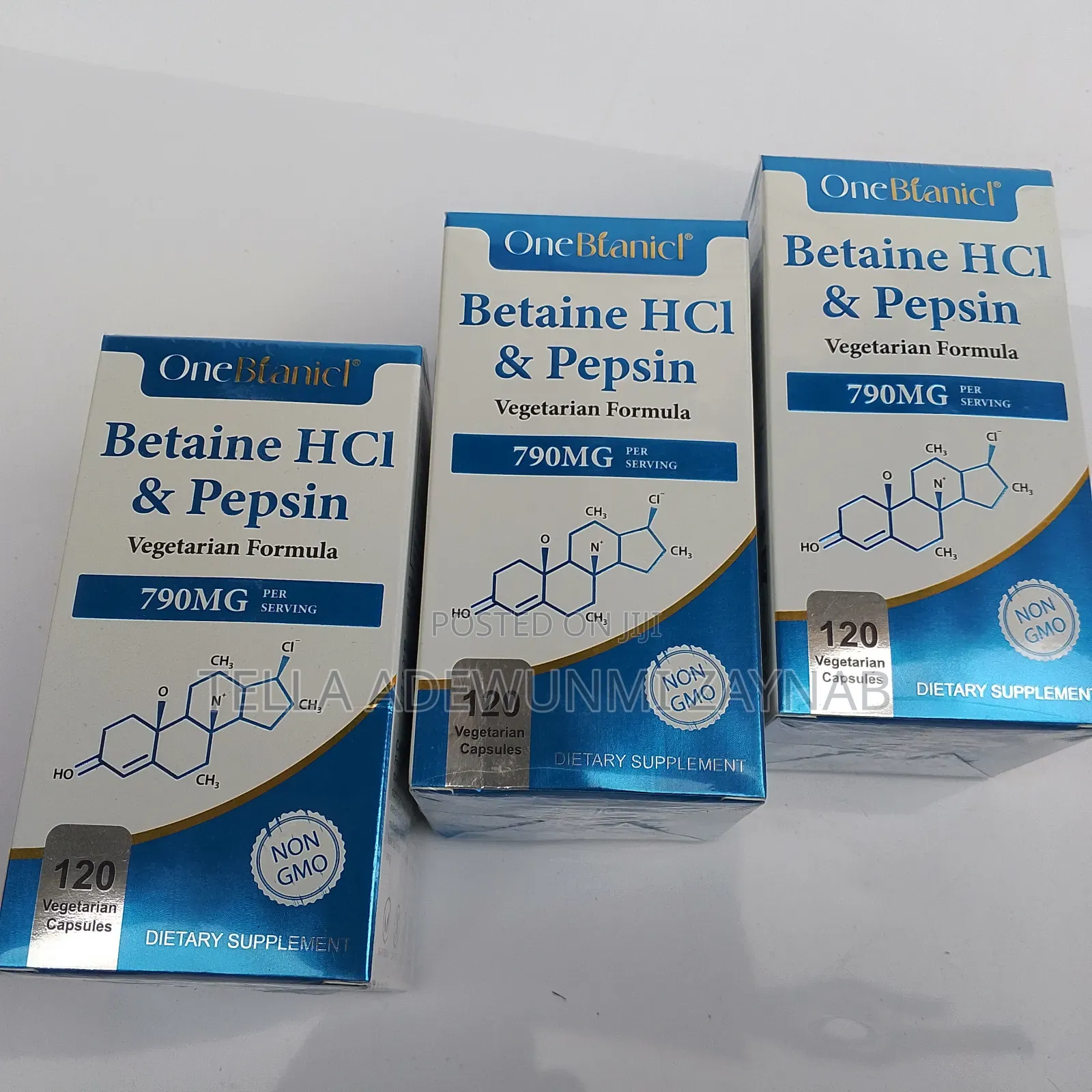 Betaine HCL Pepsin -120 Capsule