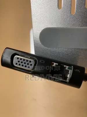 Hp Dock Connector to Ethernet and Vga Adapter