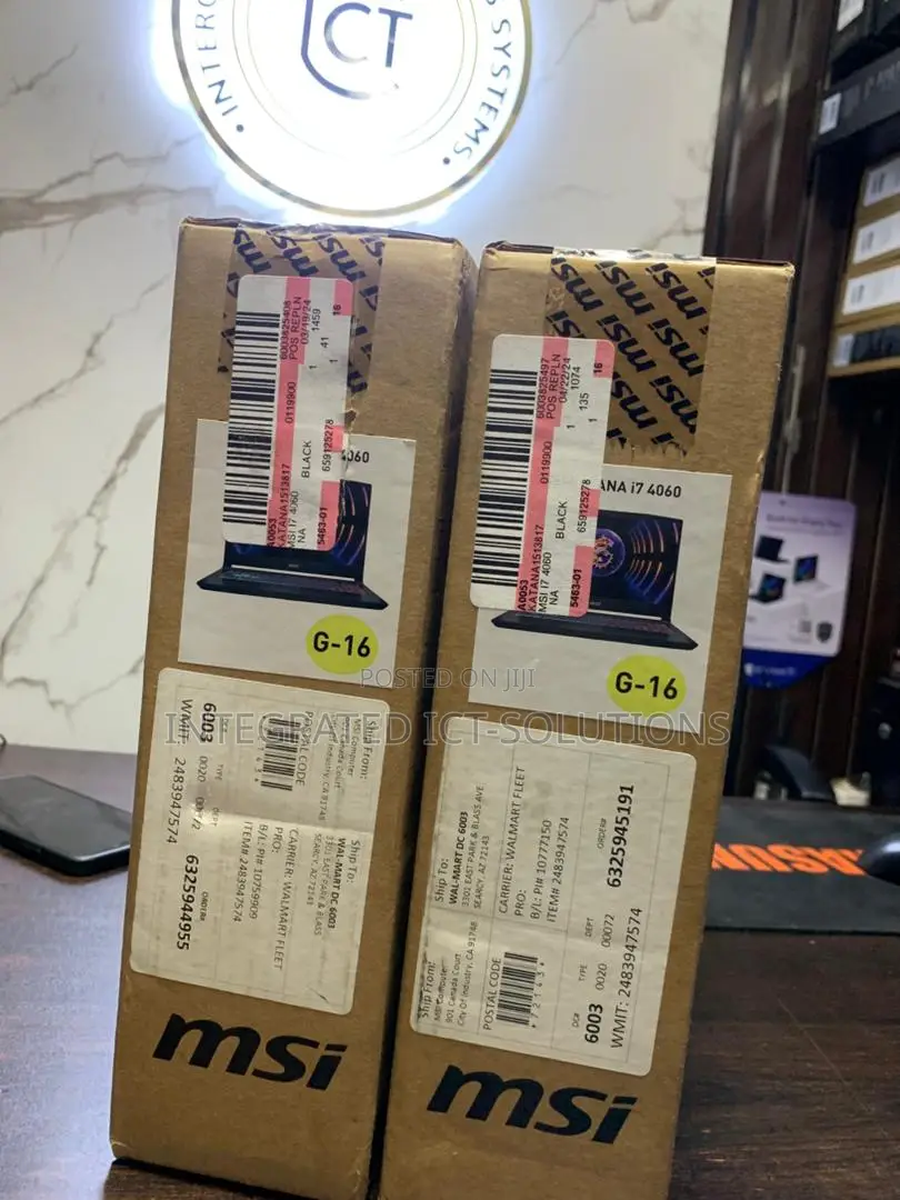 New Laptop MSI Katana 15 16GB Intel Core I7 SSD 1T