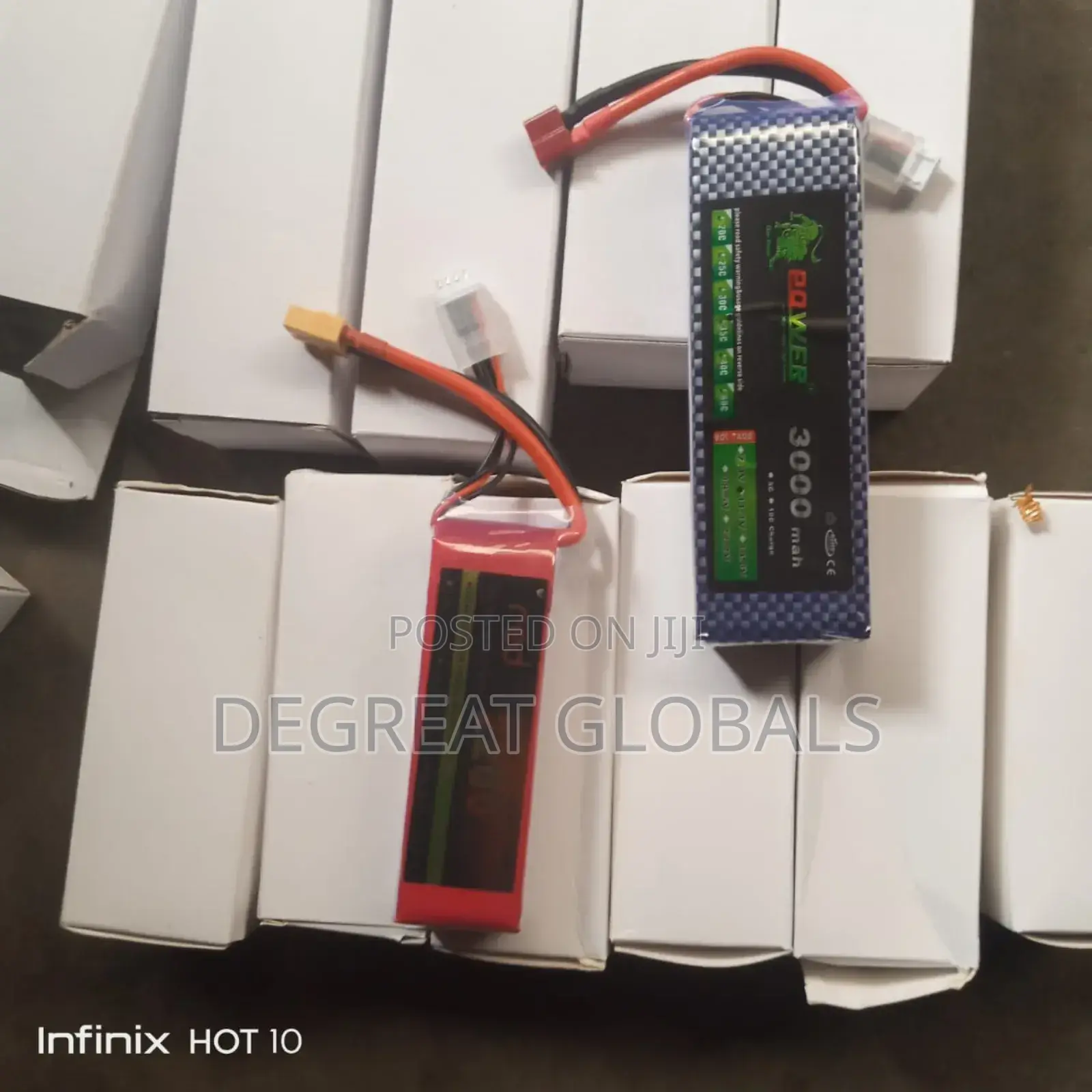 3s 11.1v 35c 3000mah Lipo Battery