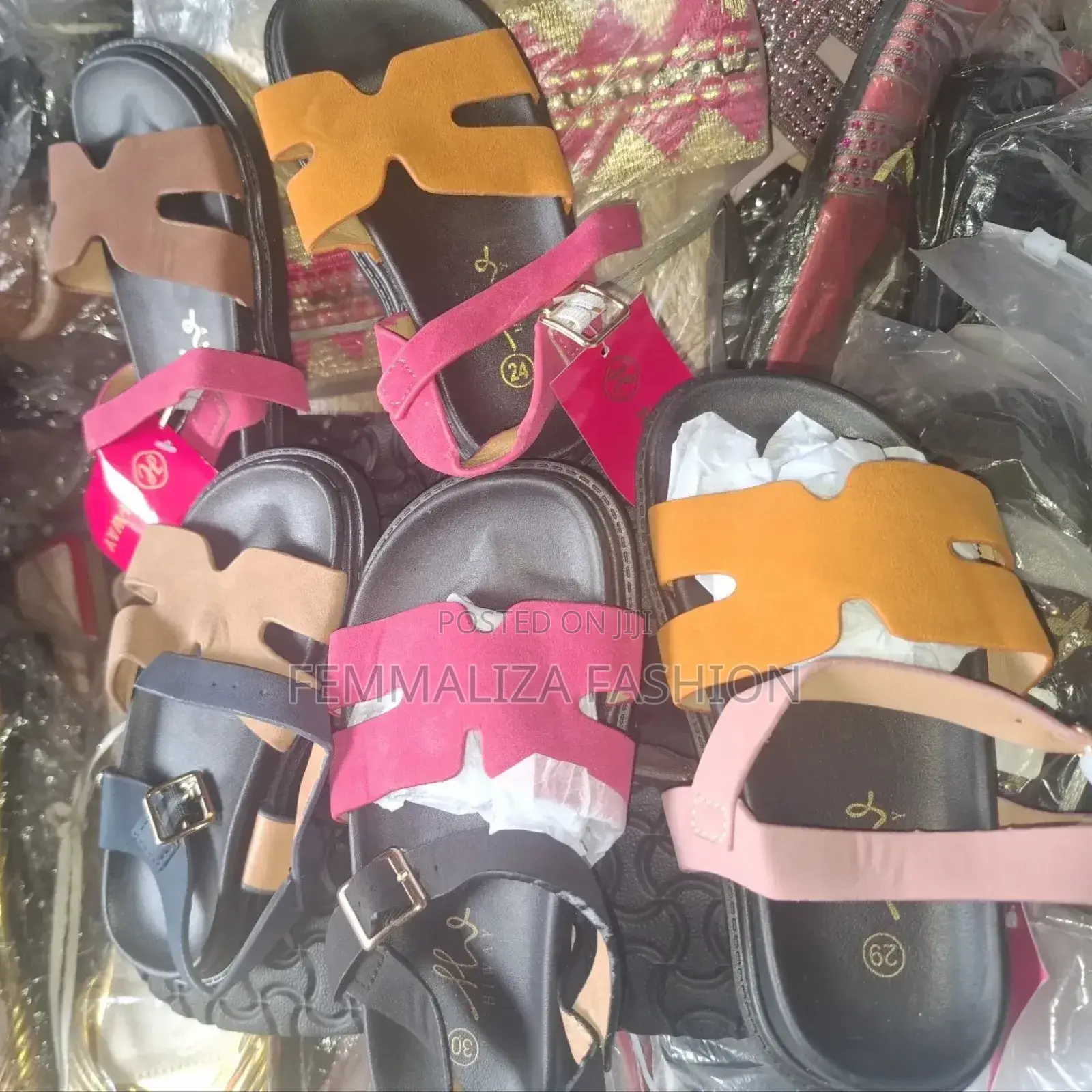 Girls Multicolour Sandals