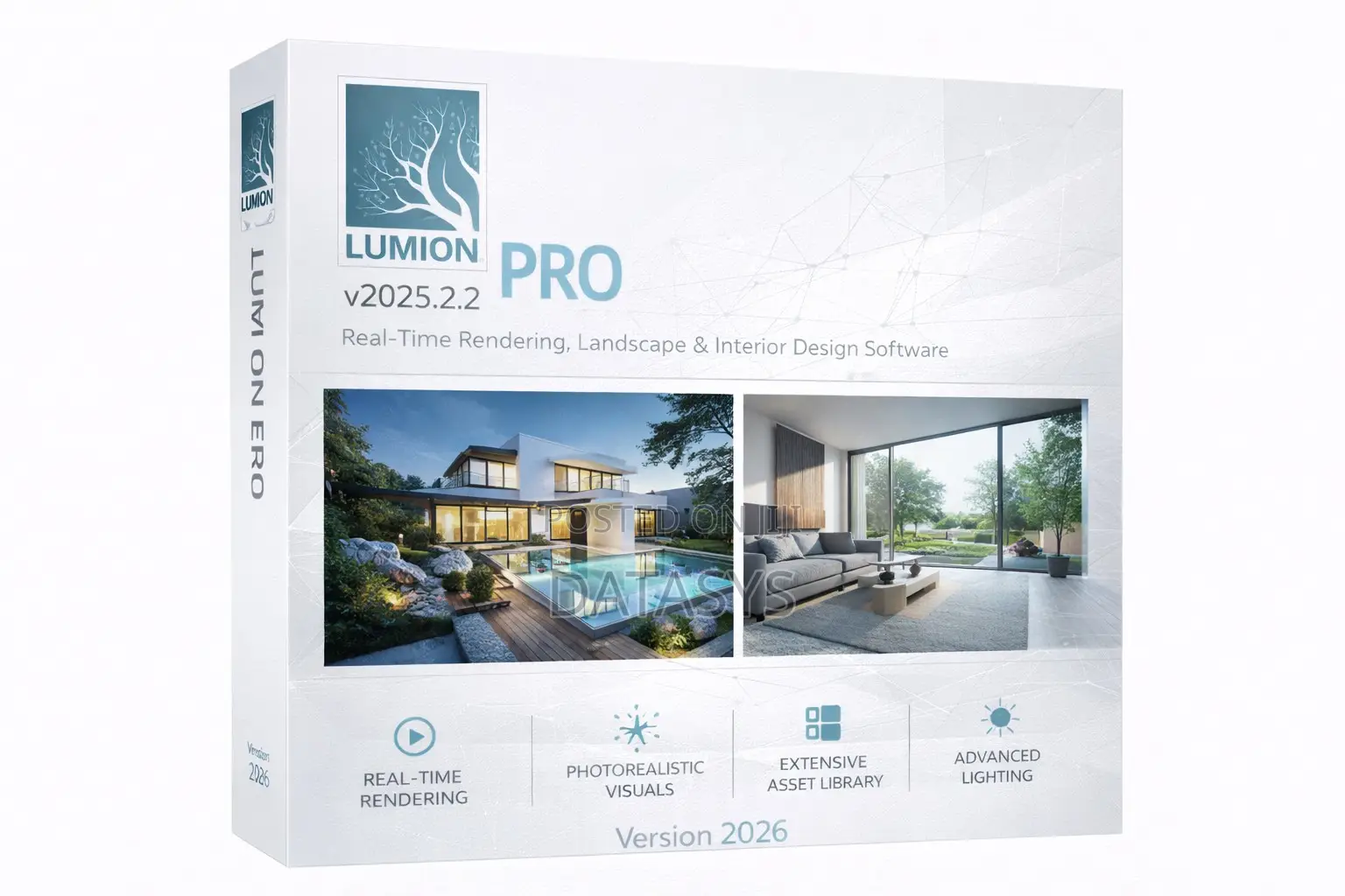 Lumion Pro 2025 – For Real-Time Rendering, Landscape Interior Design