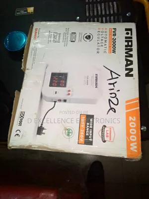 Firman Stabilizer 2000va 1year Warranty Very Good