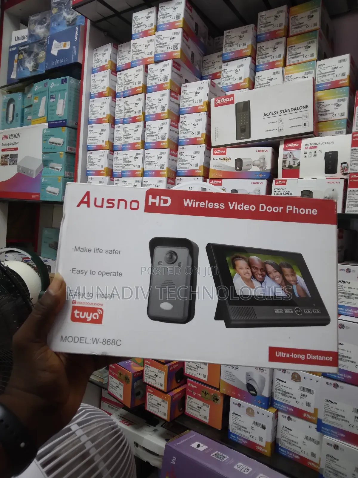 Ausno Hd Wireless Video Door Phone