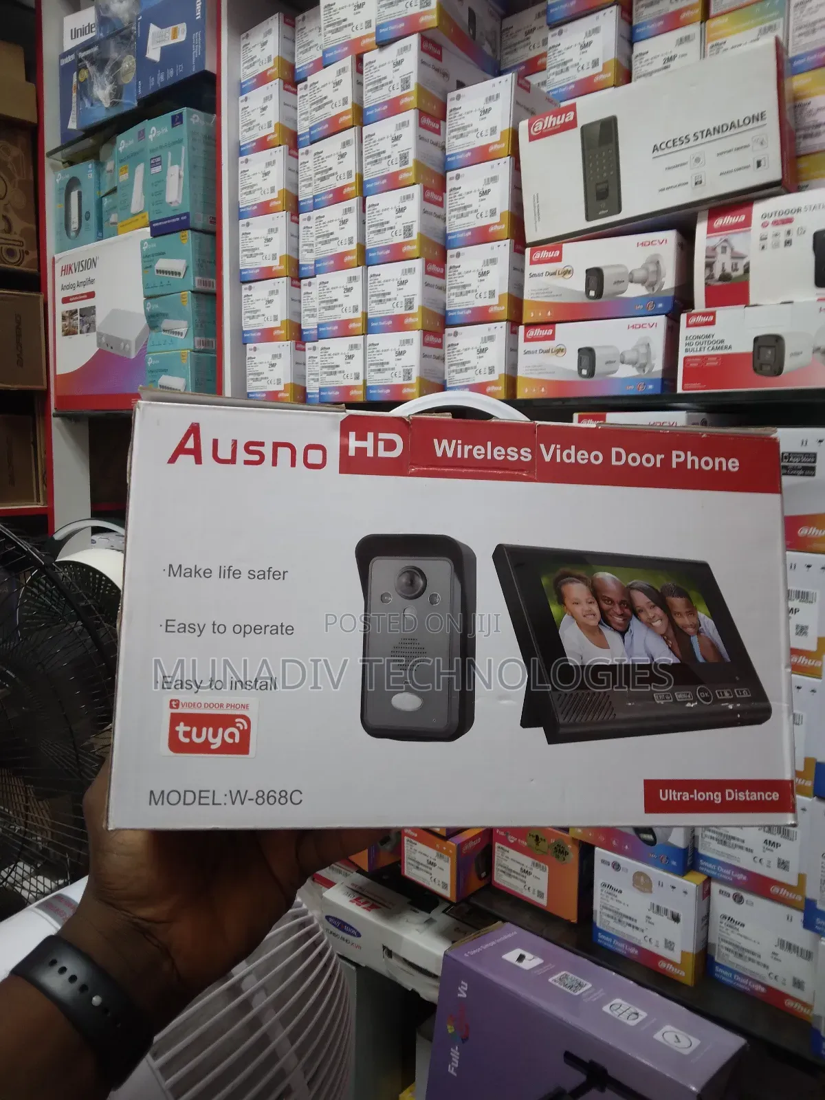 Ausno Hd Wireless Video Door Phone