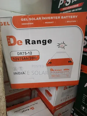 75ah 12v De-range Deep Cycle Battery