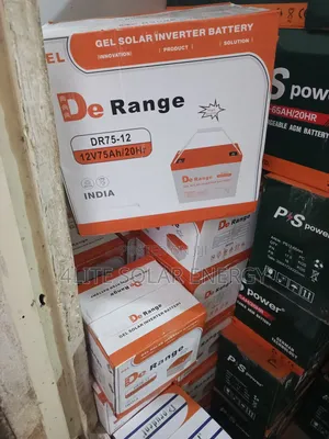 75ah 12v De-range Deep Cycle Battery