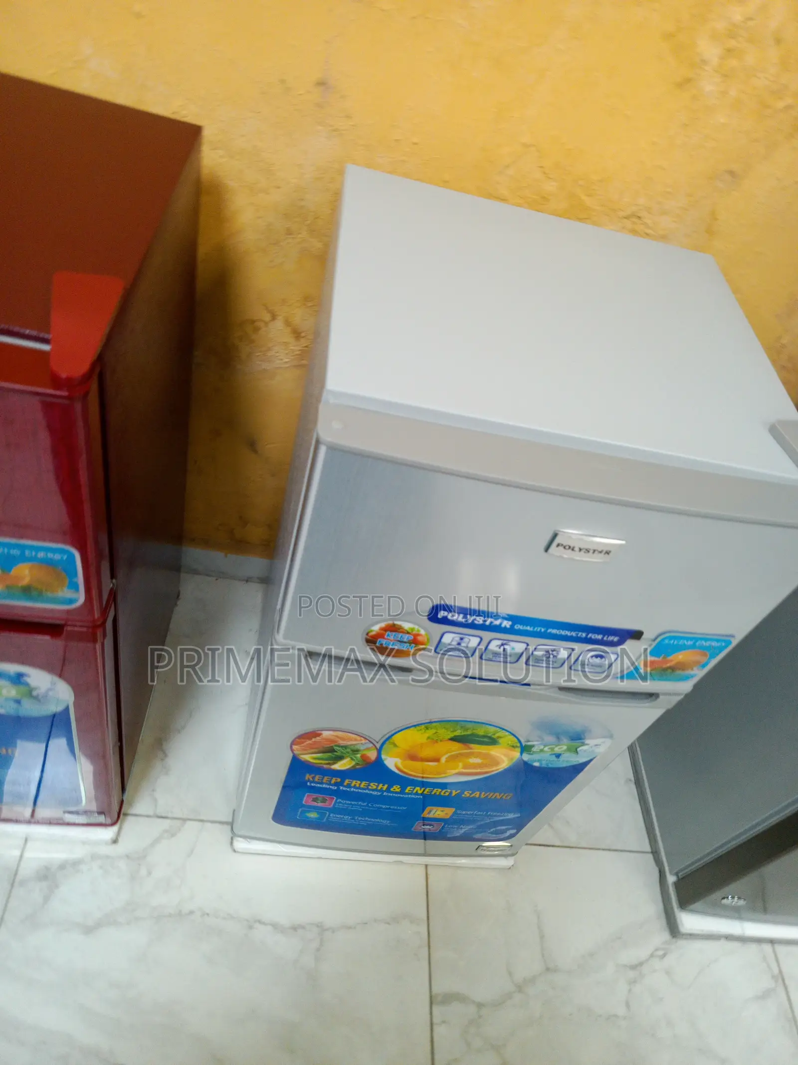 90l Double Door Tabletop Fridge – Compact Mini Refrigerator With