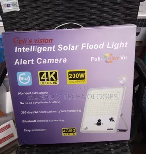 Goli's Vision Intelligent Solar Flood Light Alert Camera